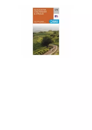 PDF read online Ordnance Survey Explorer 179 Gloucester Cheltenham And Stroud Ma