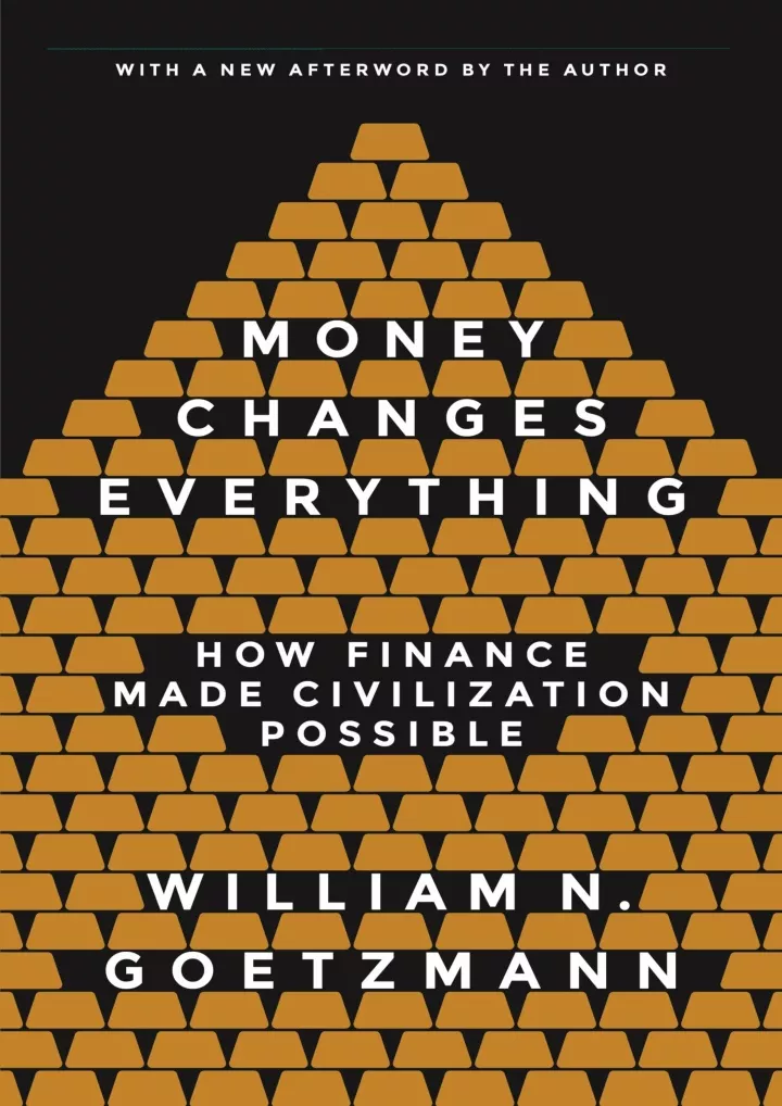 money changes everything how finance made