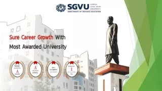 Distance University in Rajasthan: Top Ranked & UGC Approved
