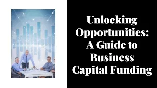 Empower your business with capital funding solutions