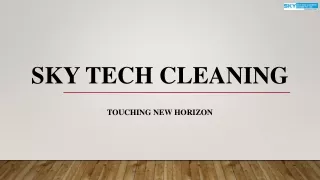 Sky Tech Cleaning - Car Washer