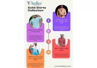 Shop Now Unique solid Shirts and Upgrade Your Style