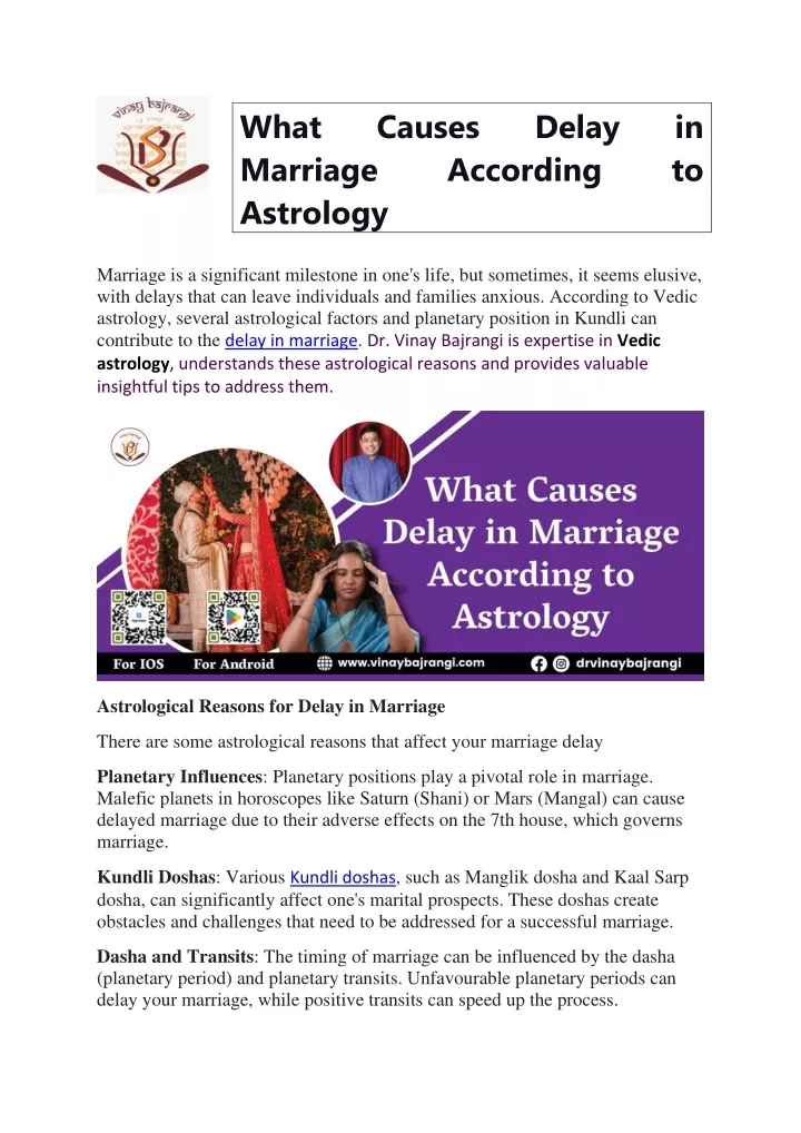 what marriage astrology