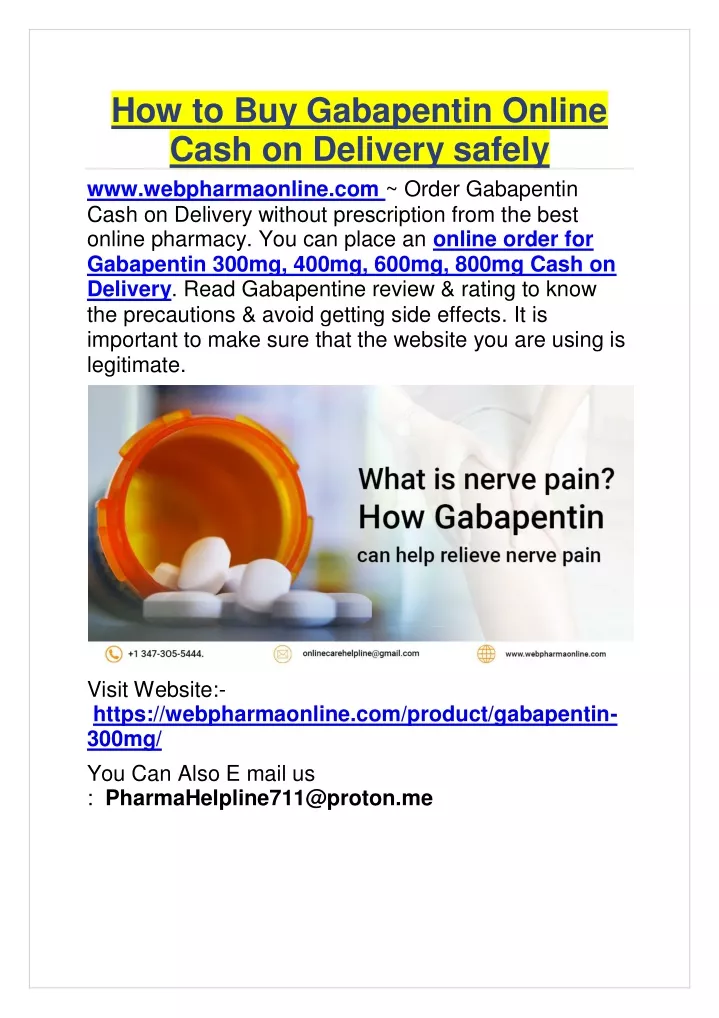 how to buy gabapentin online cash on delivery