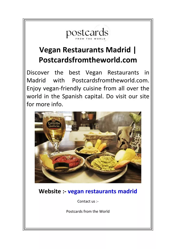 vegan restaurants madrid postcardsfromtheworld com