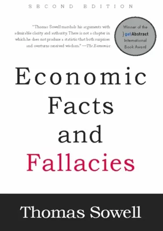get [PDF] Download Economic Facts and Fallacies: Second Edition