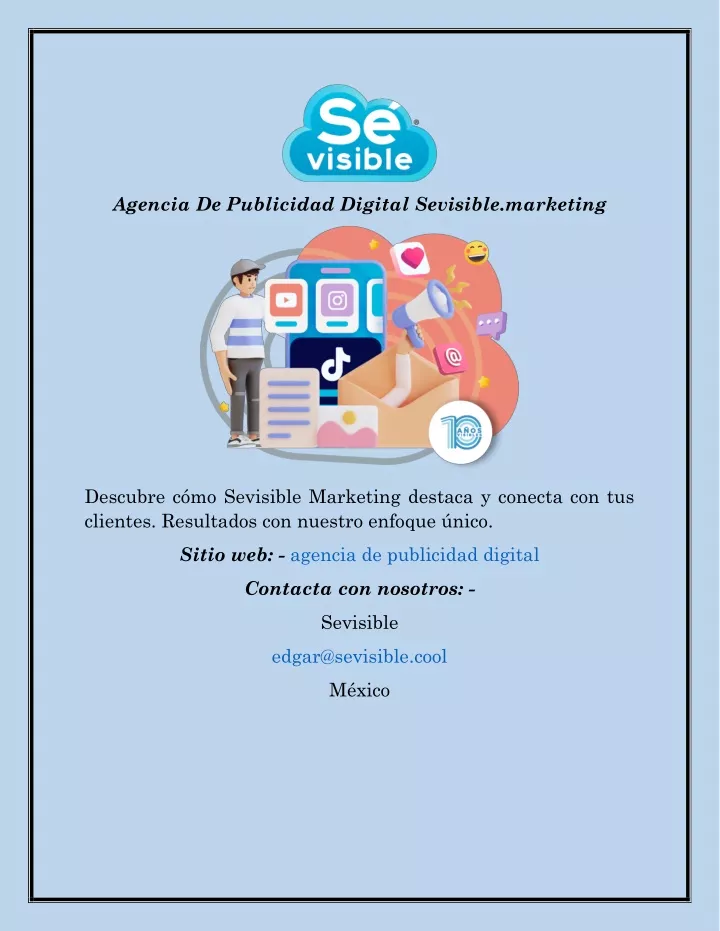 agencia de publicidad digital sevisible marketing