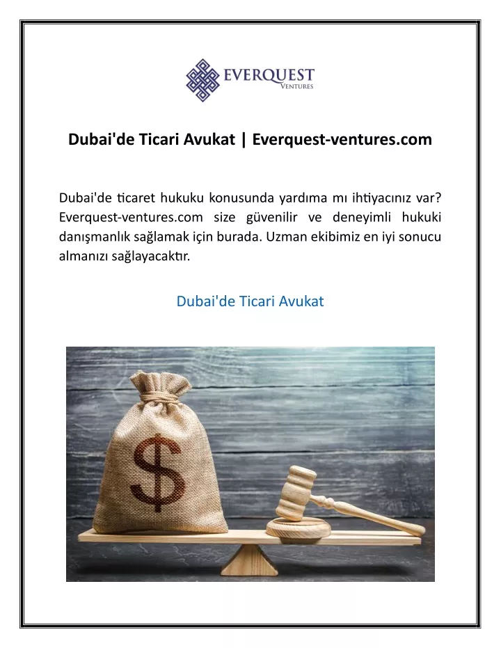 dubai de ticari avukat everquest ventures com