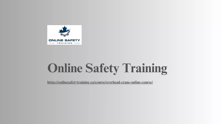 online safety training