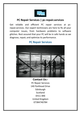 PC Repair Services  pc-repair.services