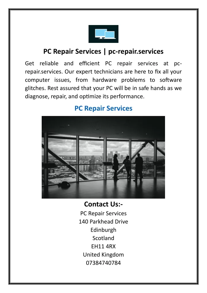 pc repair services pc repair services