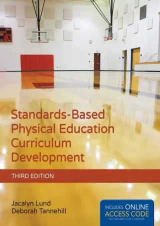 get [PDF] Download Standards-Based Physical Education Curriculum Development