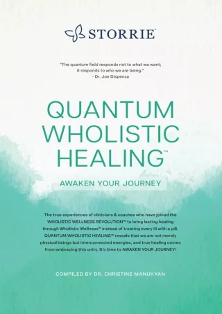 PDF/READ Quantum Wholistic Healing: Awaken Your Journey