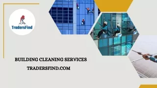 building cleaning services