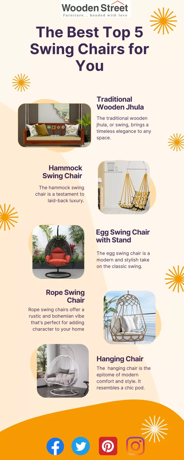 the best top 5 swing chairs for you