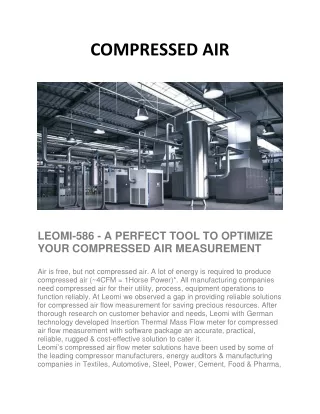 COMPRESSED AIR