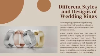 Different Styles and Designs of Wedding Rings