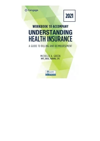 Download Student Workbook For Greens Understanding Health Insurance A Guide To B