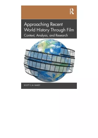 Download PDF Approaching Recent World History Through Film Context Analysis And