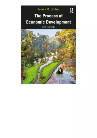 Download PDF The Process Of Economic Development free acces