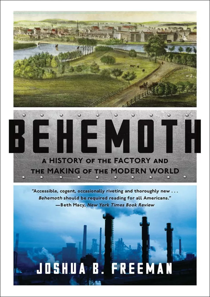 behemoth a history of the factory and the making