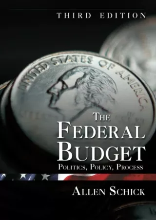 READ [PDF] The Federal Budget: Politics, Policy, Process full