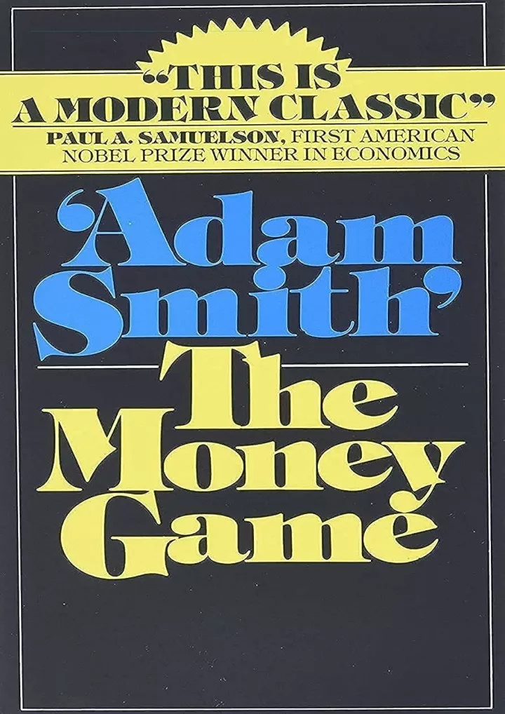 the money game download pdf read the money game