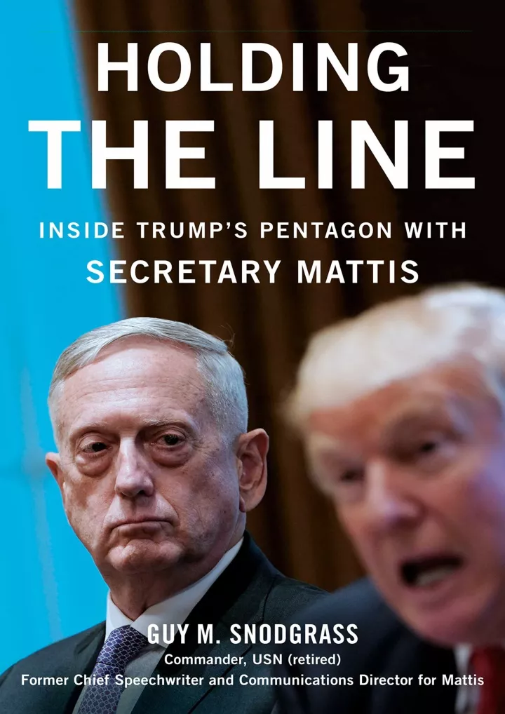 holding the line inside trump s pentagon with