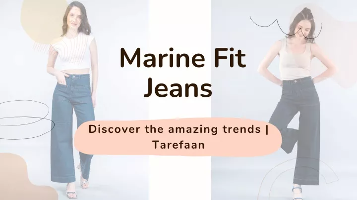 marine fit jeans
