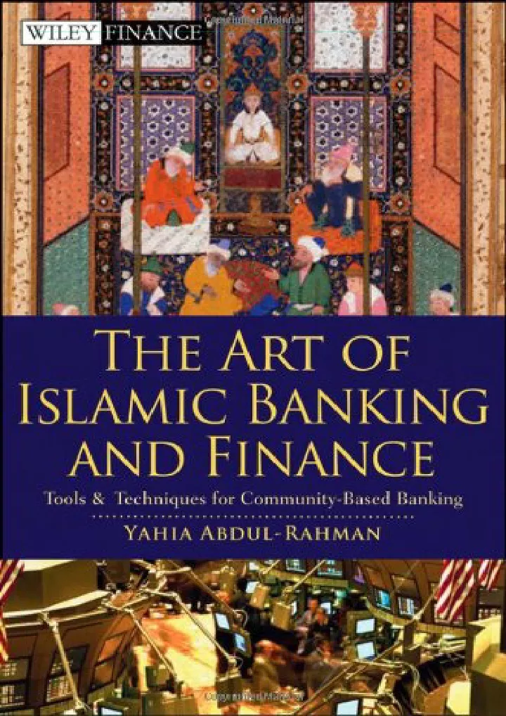 the art of islamic banking and finance tools