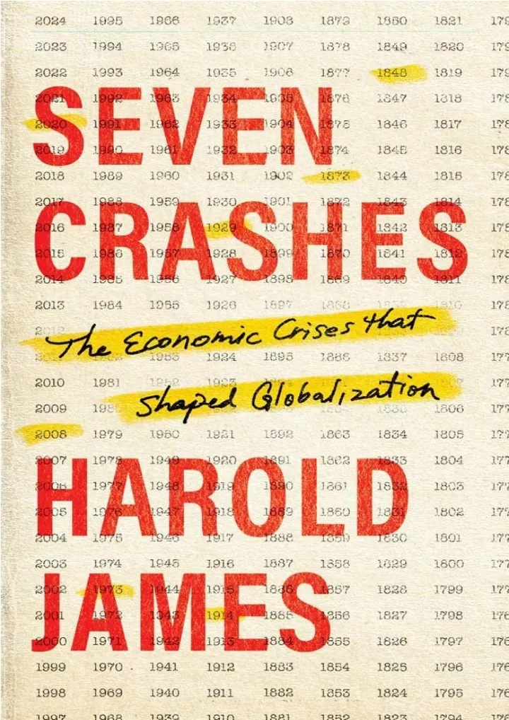 seven crashes the economic crises that shaped