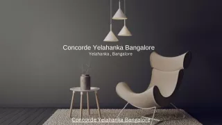 Concorde Yelahanka Bangalore