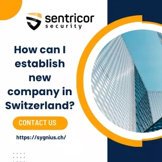 How can I establish new company in Switzerland ?