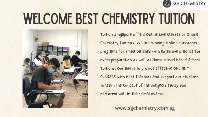 welcome best chemistry tuition