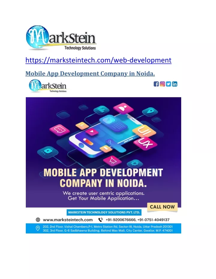 https marksteintech com web development