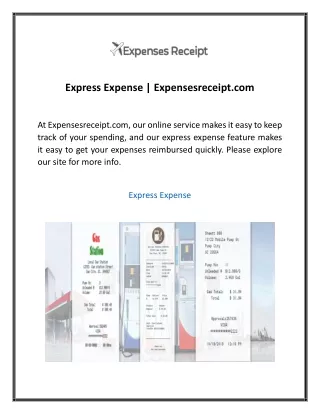 express expense expensesreceipt com