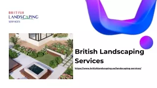 Interior Exterior Landscaping Services In Dubai | Britishlandscaping.ae