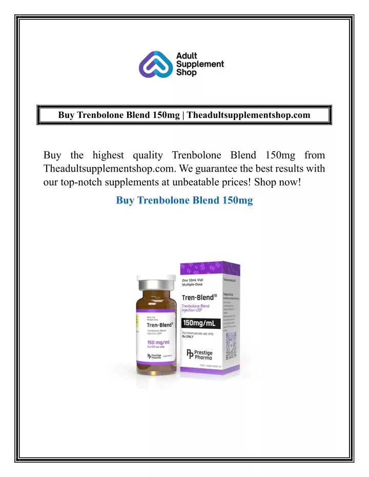 buy trenbolone blend 150mg theadultsupplementshop