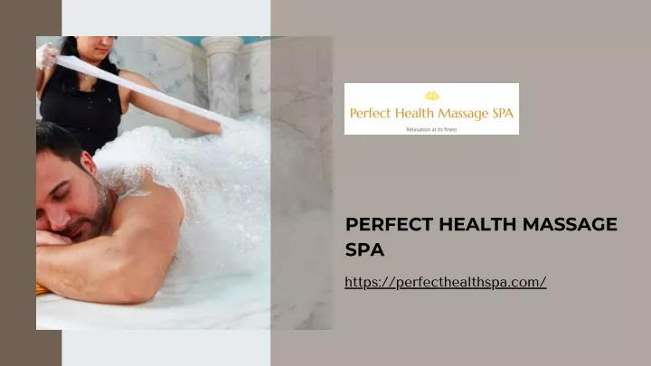perfect health massage spa