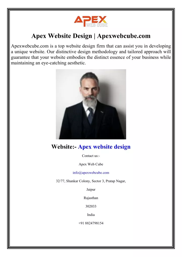 apex website design apexwebcube com