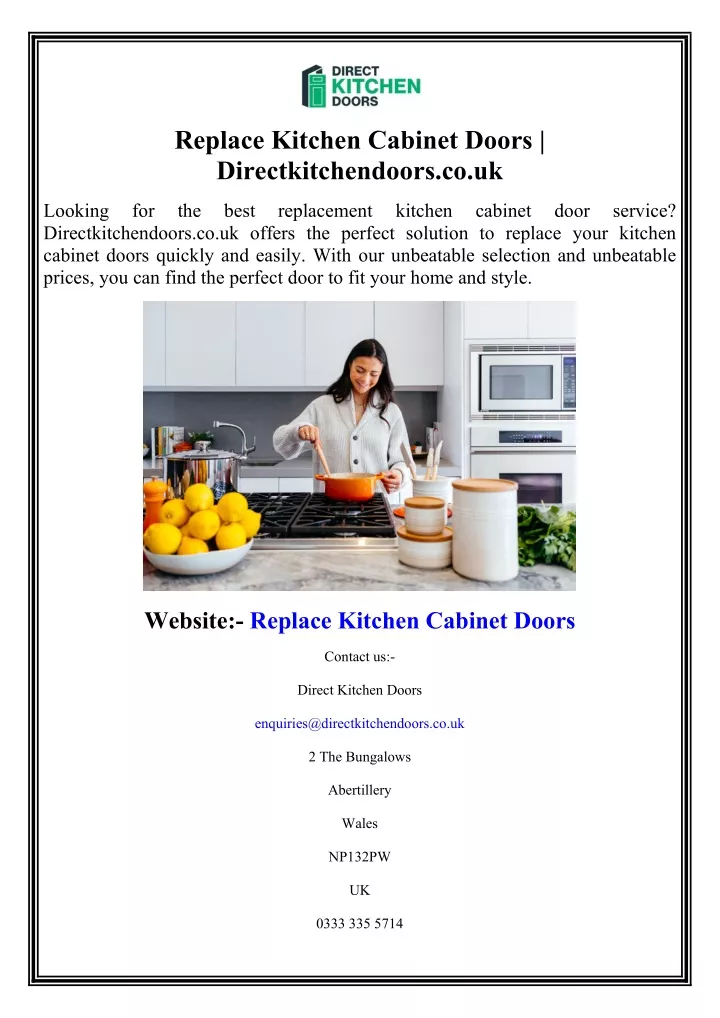 replace kitchen cabinet doors directkitchendoors