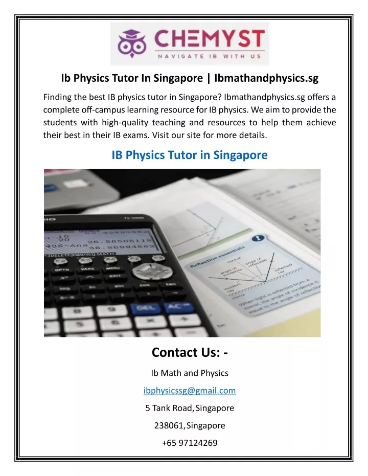 ib physics tutor in singapore ibmathandphysics sg