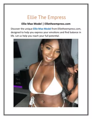 Ellie Mae Model