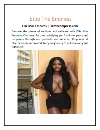 Ellie Mae Empress