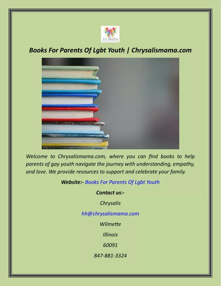 books for parents of lgbt youth chrysalismama com