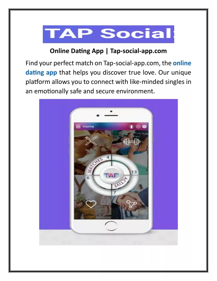 online dating app tap social app com