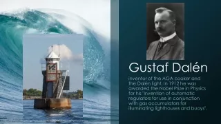 gustaf dal n inventor of the aga cooker
