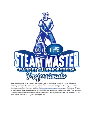 The Steam Master