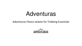 Adventuras Fleece Jackets for Trekking Essentials