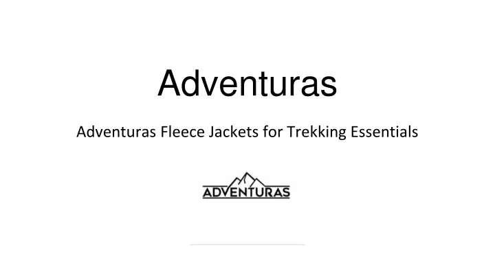 adventuras